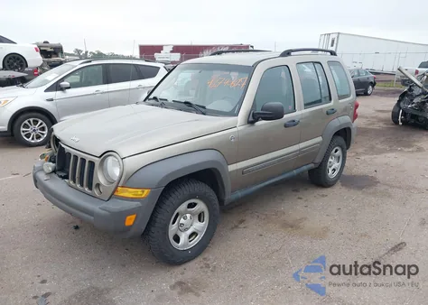 2006 Jeep Liberty Sport from USA, damaged, VIN 1J4GL48K66W294006
